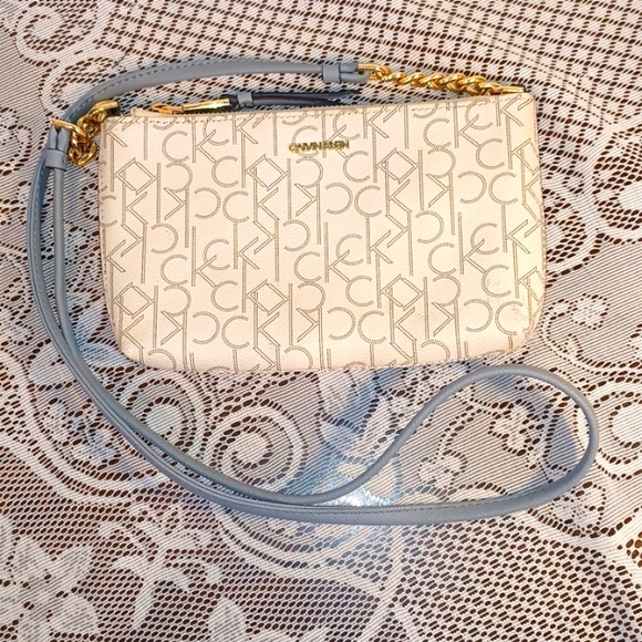 Calvin Klein monogram cross body bag 5682 - Picture 2 of 8